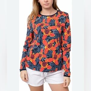 Hang Ten rashguard long sleeve M diving swimming snorkeling kayaking new